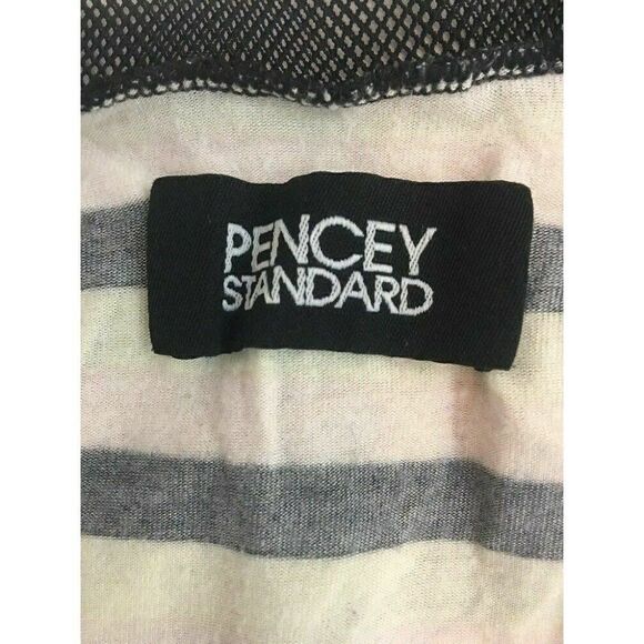 Pencey Standard Striped Mesh short sleeve top t shirt - Picture 6 of 8